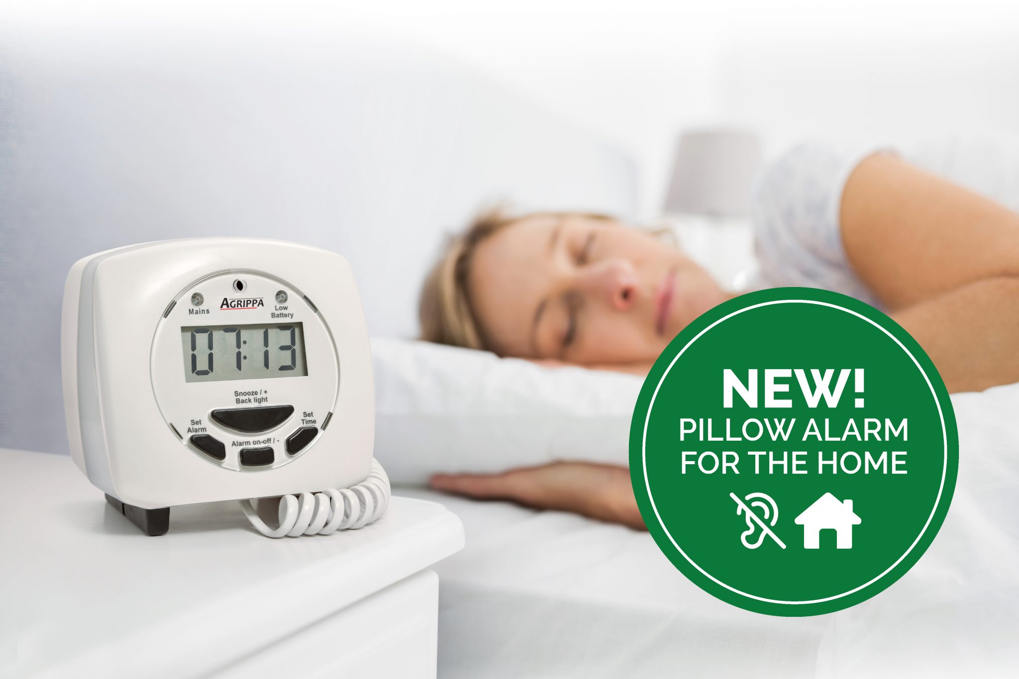 Geofire launches Deaf Alert home pillow alarm to wake hard of hearing in the event of fire